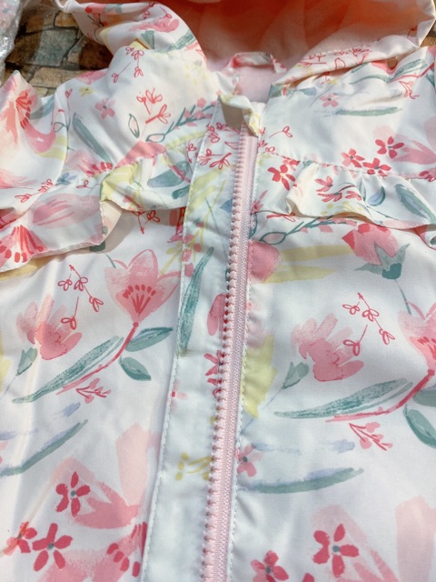 Áo Khoác hoa phối George