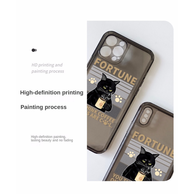 Ốp điện thoại TPU trong suốt thời trang cho iPhone 7 6s 8 7plus 11 Pro 12 Pro Max Xs Max Xr 12 Pro Max