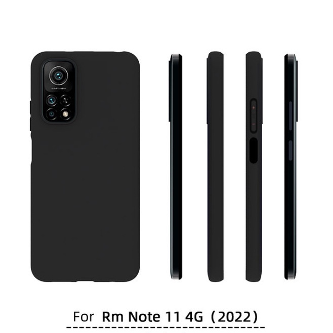 Ốp lưng TPU Xiaomi redmi 10c / note 10 / note 10 pro 4g 5g / Note 11 4g note 11s DGW đen mềm mịn