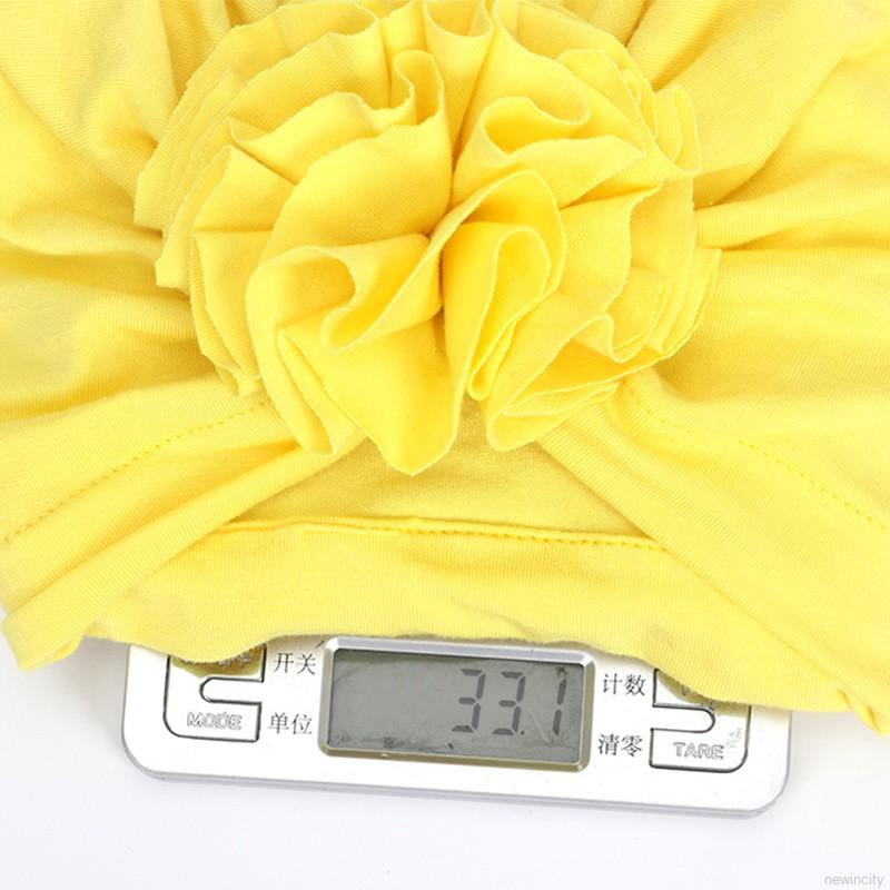 Mũ cotton co dãn in họa tiết hoa dễ thương cho bé