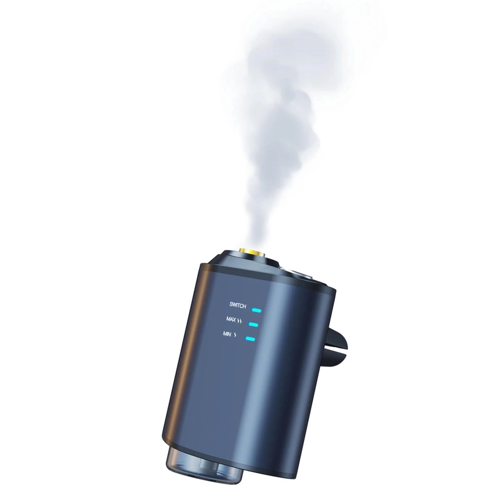 Máy Khuếch Tán Tinh Dầu Khuếch Tán Hương Thơm Thông Minh Không Dây Sạc USB Cho Xe Hơi