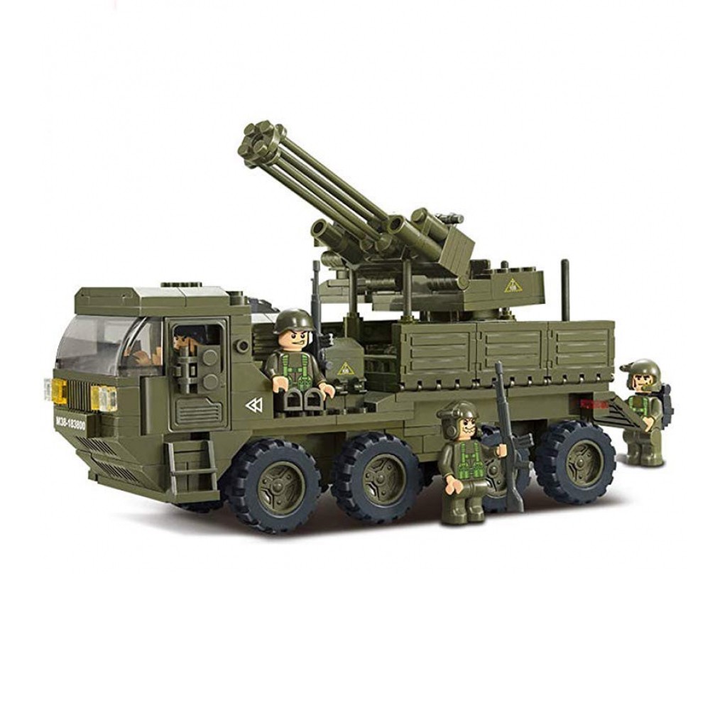 Đồ Chơi Lắp Ráp non-lego Sluban M38-B0302 Heavy Truck
