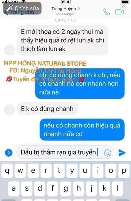 Tinh dầu xóa thâm gia truyền ( đánh bay thâm vùng kín, ,thâm mụn, môi, nách, mắt,..)handmade