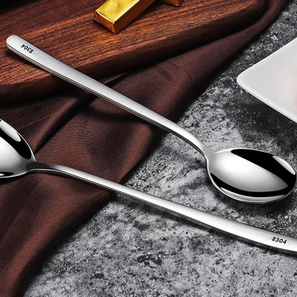 YIYU Muỗng Khuấy Bằng Thép Không Gỉ Tiện Dụng Mang Theo Du Lịch Dã Ngoại