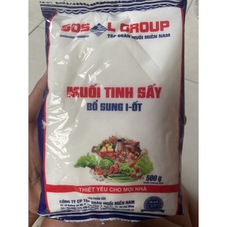 Muối i-ốt tinh sấy loại 1kg
