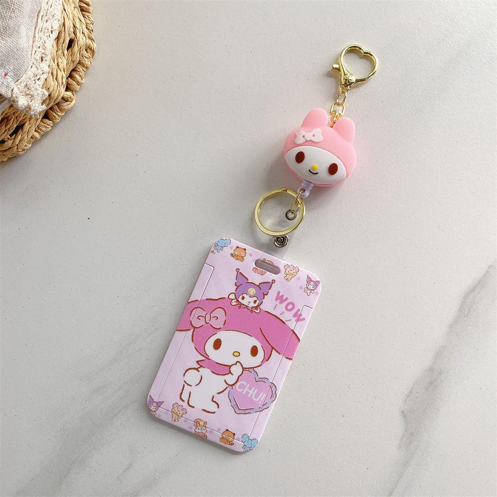 PEWANY Vỏ Đựng Thẻ / Chìa Khóa / Thẻ Họa Tiết Hoạt Hình Dễ Thương Cho Bé Gái