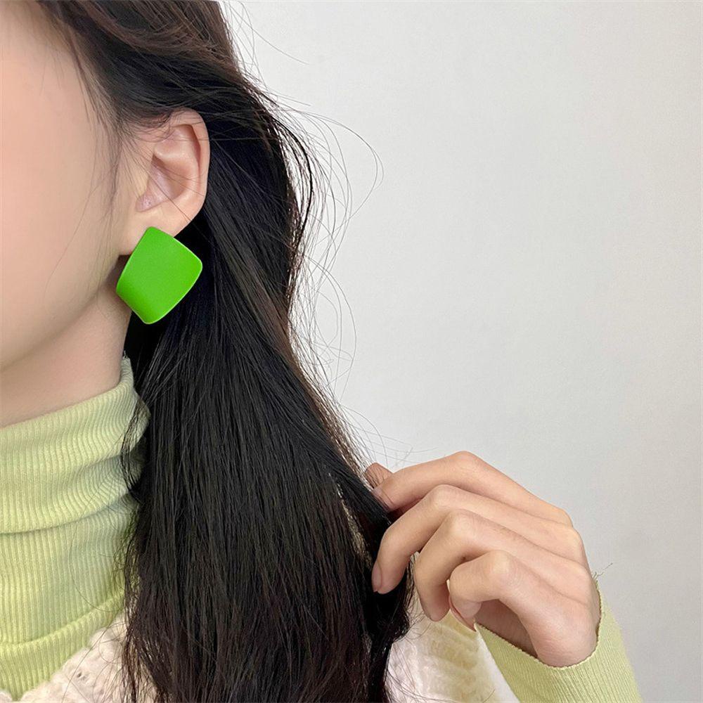 Bông Tai Thiết Kế Hình Học Thời Trang Cho Nữ