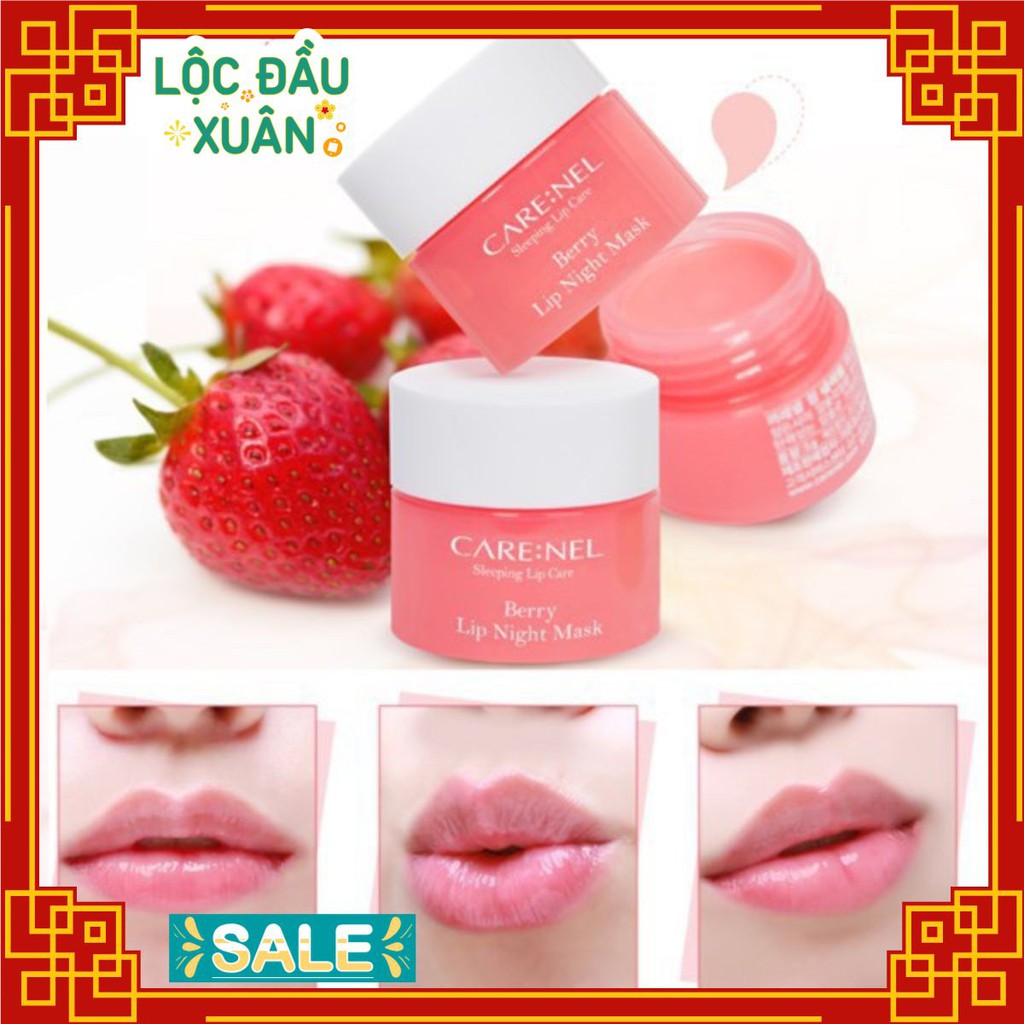 Mặt nạ ủ môi Care:nel Lip Sleeping Mask mini mẫu mới | BigBuy360 - bigbuy360.vn