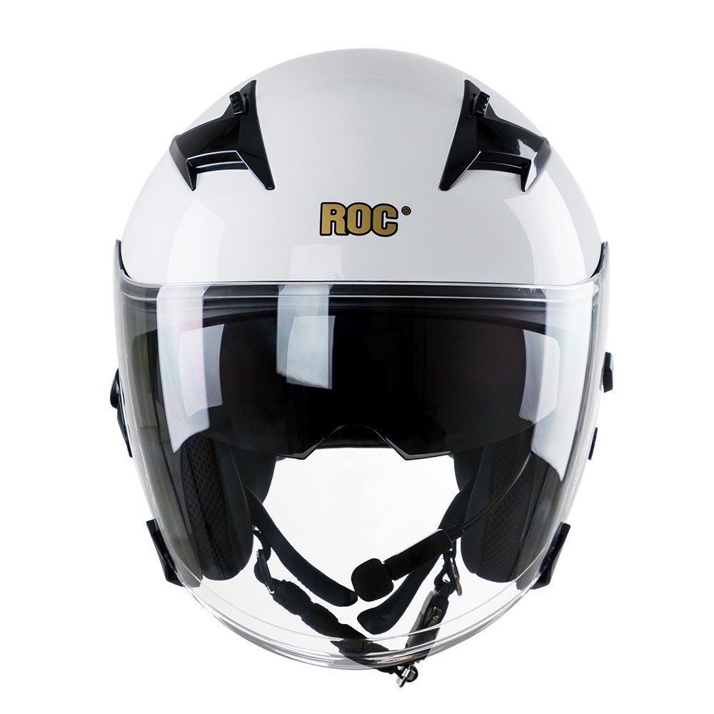 MŨ BẢO HIỂM 3/4 ROC 02 SIZE M L XL-MŨ BẢO HIỂM CHÍNH HÃNG CÓ KÍNH PULBOX
