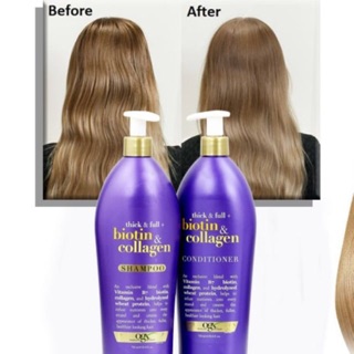 Dầu gội & xả Biotin Collagen