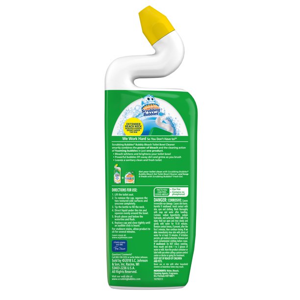 Tẩy bồn cầu có bọt Scrubbing Bubbles 710ml- Mỹ