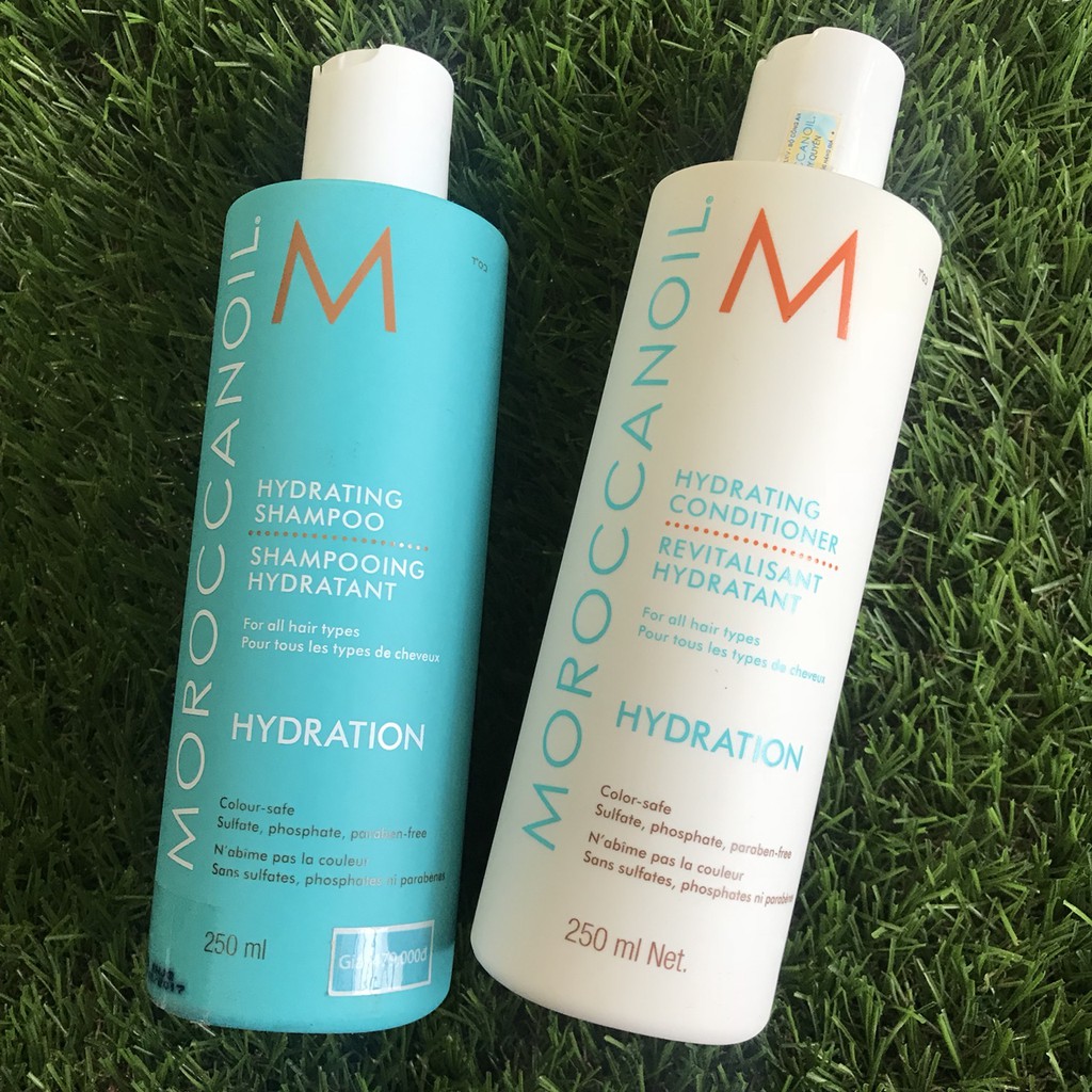 Chính hãng  Dầu gội xả dưỡng ẩm Moroccanoil Hydrating Hydration 250mlx2 ( New 2021 )