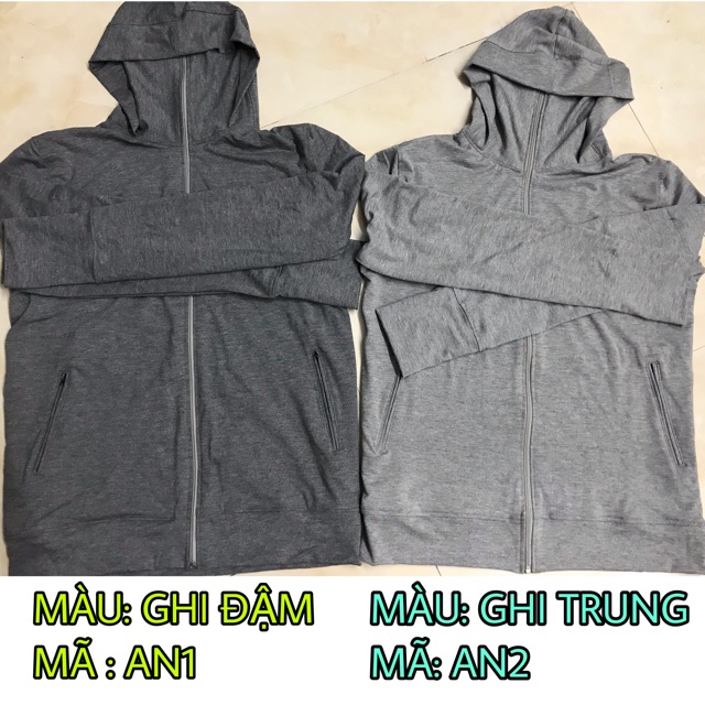 ÁO COTTON NAM CHỐNG TIA UV LOẠI 1 HÀNG XUẤT
