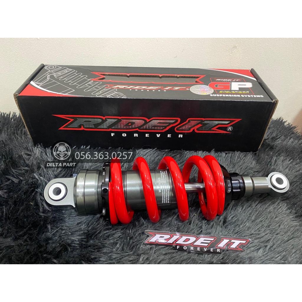 Phuộc sau MSX 125 MSX SF 125 cao 285 mm chính hãng RIDE IT Lắp được Tất cả các đời