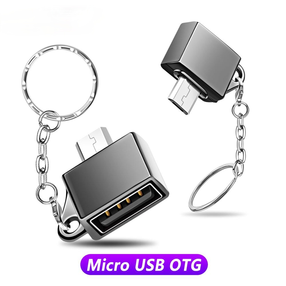 Dây Cáp Chuyển Đổi Dữ Liệu Otg U Sang Micro Usb Bằng Kim Loại Nhỏ Gọn Tiện Dụng