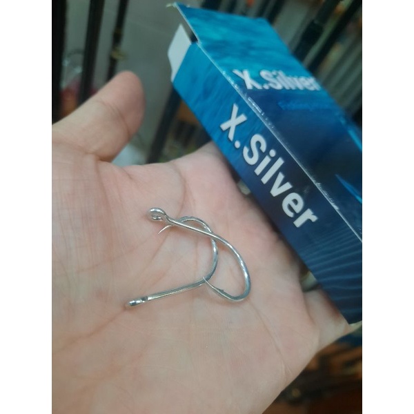 Lưỡi câu X Silver size 20 chuyên cá Tra.