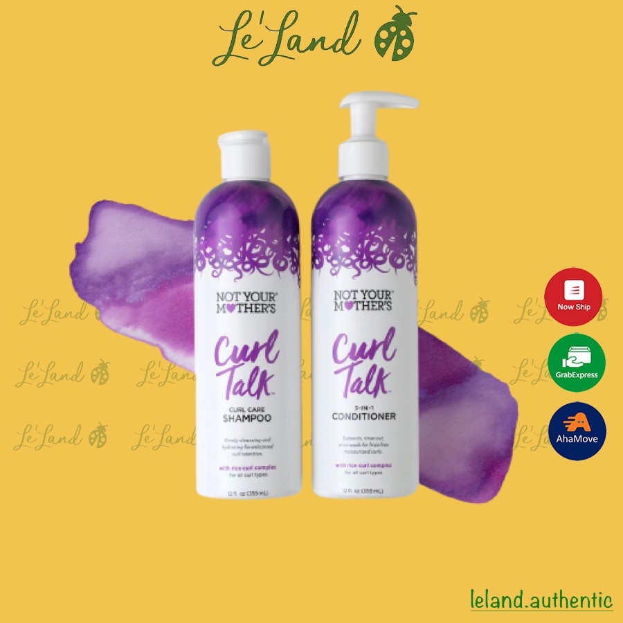 Bill US Cặp gội xả Not Your Mother's Curl Talk 3in1 Conditioner 355ml
