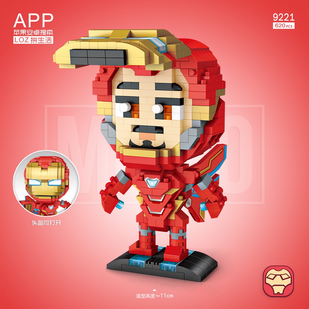 BILEGOX Lego nano LOZ-9221 NLG0102