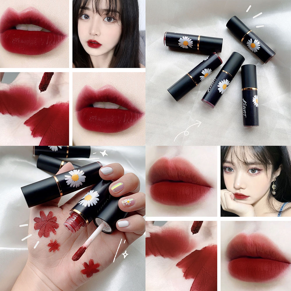 Son Bóng Màu Cherry Đáng Yêu Phù Hợp Với Học Sinh