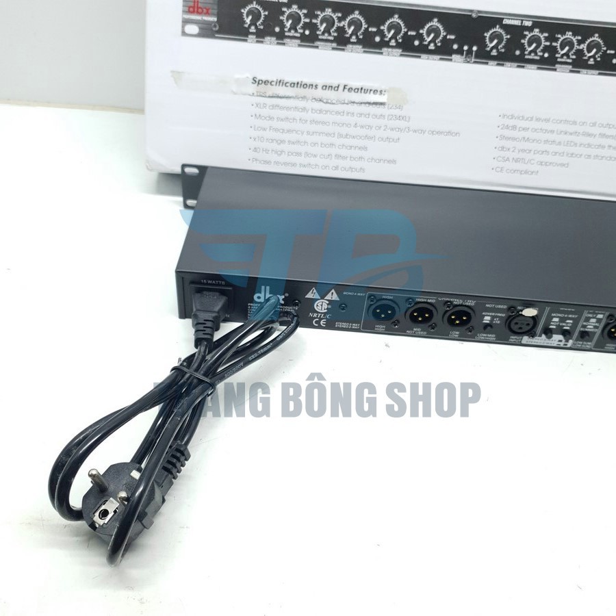 Phân Tần Crossover dbx 234xl Bộ cắt sup chuyên nghiệp