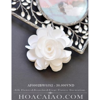 Hoa hồng lụa cài áo AF0002BW05S2