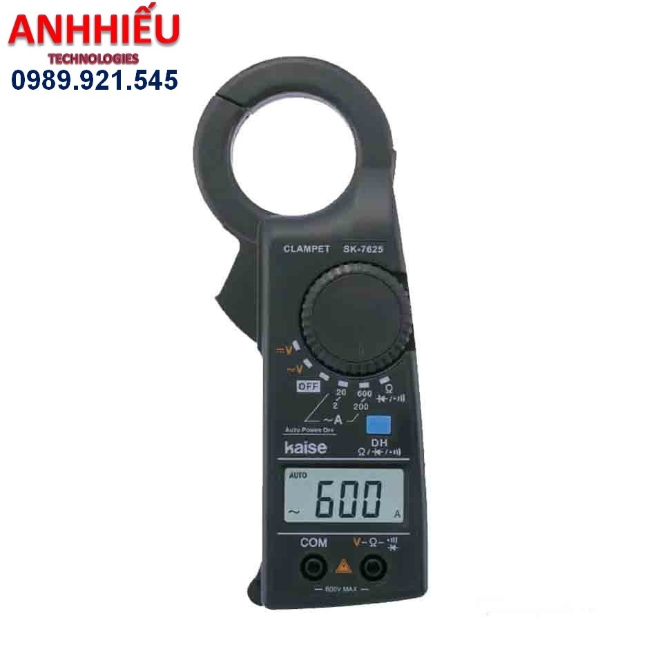 Kaise SK-7625 Ampe kìm đo dòng điện AC 600A Kaise SK 7625