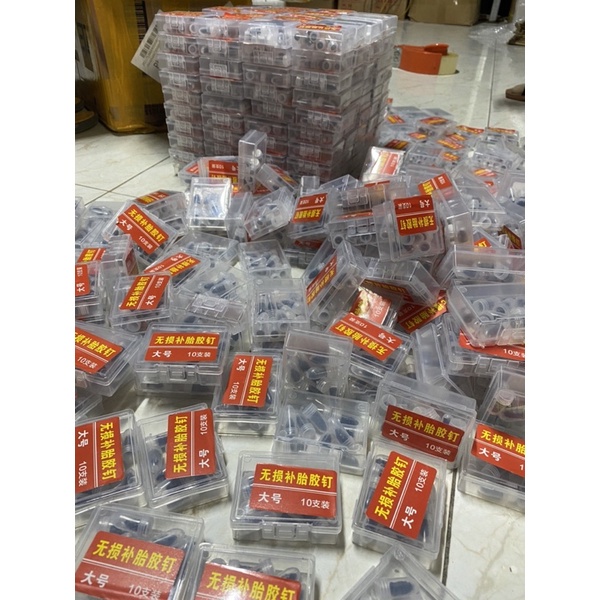 Đạn vít vá lốp không săm Siêu Tiện Lợi chất liệu cao su dùng để tự sửa chữa cho xe hơi/xe mô tô