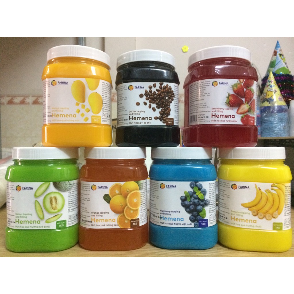 Mứt Farina đủ loại 1kg