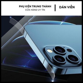 Bộ dán viền PPF chống trầy, xước viền iPhone