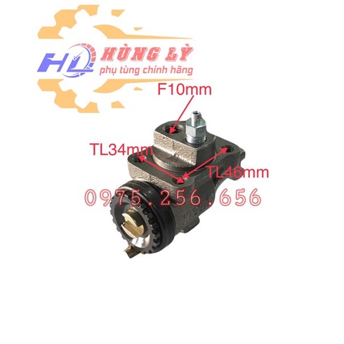 Tổng Phanh Bánh Trước BJ1041 có xả e 34*46 (1 lỗ dầu phi 12)  phụ tùng ô tô phụ tùng Hùng Lỳ