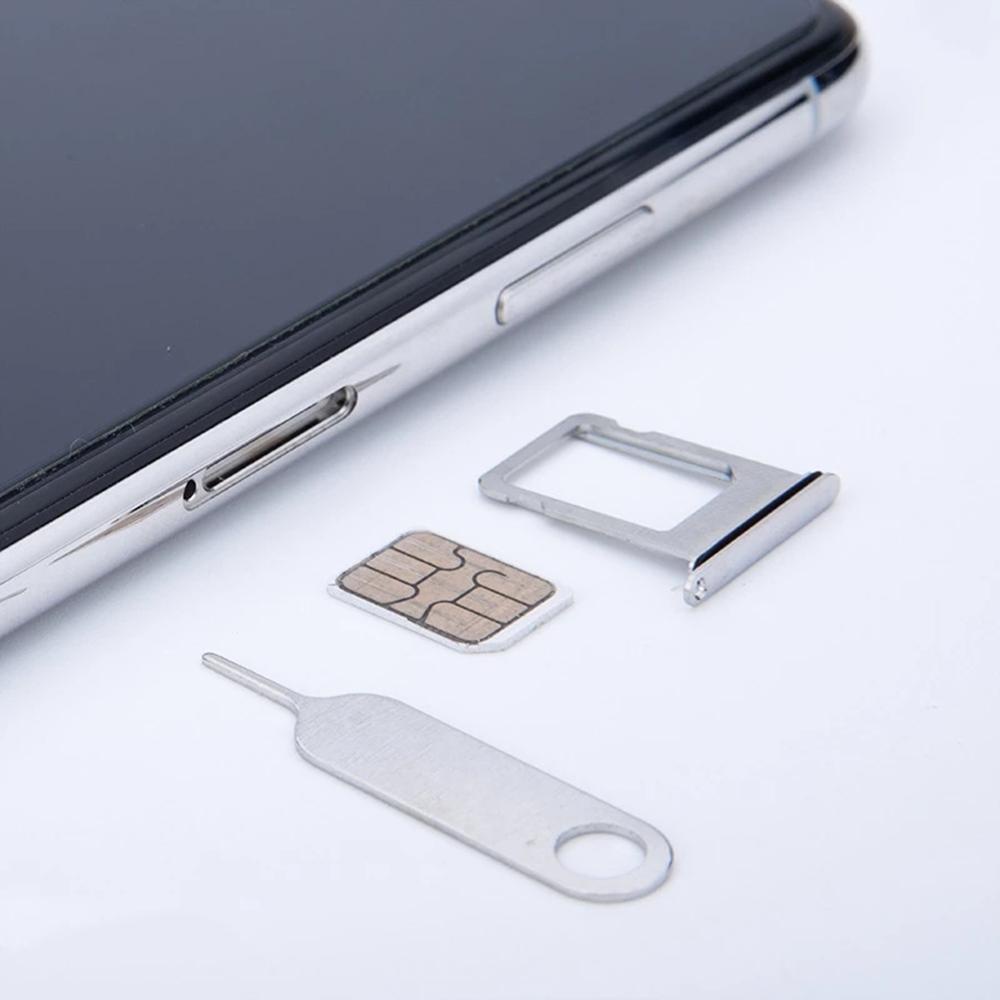 HARRIETT Dụng Cụ Hỗ Trợ Tháo Gỡ Sim Điện Thoại / Chìa Khóa Bằng Thép Không Gỉ Tiện Dụng