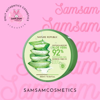 Gel dưỡng đa năng Soothing & Moisture Aloe Vera 92% gel Nature Republic