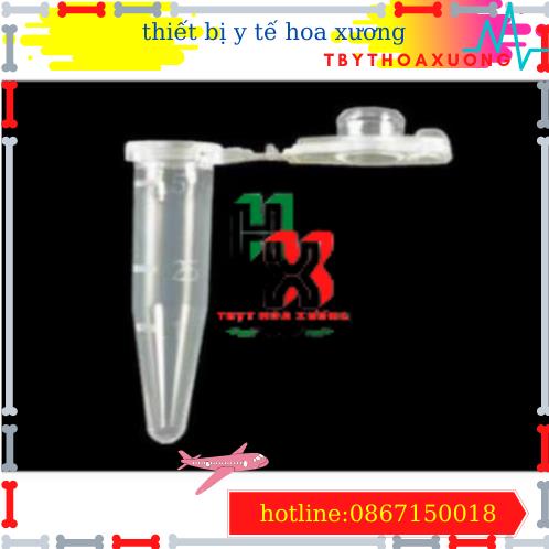 [ Combo 20 ] Ống Lưu Huyết Thanh - Ống Đựng Huyết Thanh - Ống Ly Tâm EPPENDORF 1,5ml Nắp Bật