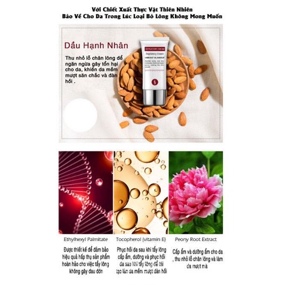 KEM TẨY LÔNG TÁI TẠO DA TỰ NHIÊN AN TOÀN VIBRANT GLAMOUR DEPILATORY CREAM HAIR REMOVAL 30G CHÍNH HÃNG - 11493