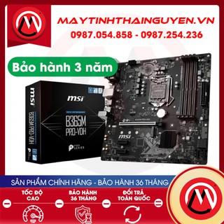 Bo mạch chủ Mainborad MSI B365M PRO-VDH 4 khe ram - MSI B365 M (Hàng chính hãng) (Bảo hành 36 Tháng)