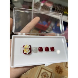 hoa bột , hoa chân nail