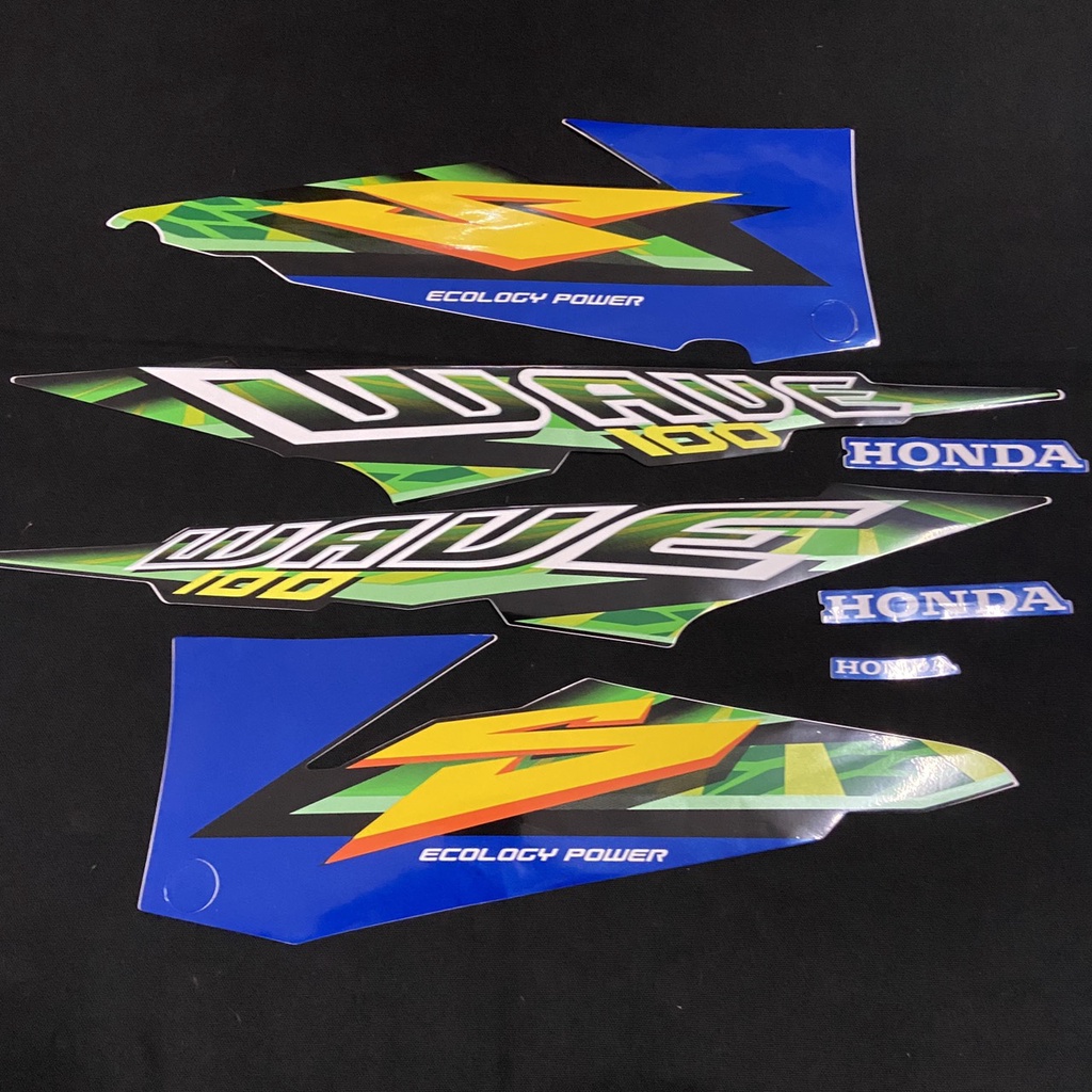 TEM DÁN XE WAVE THÁI ĐỜI 2004 3 LỚP CAO CẤP NHƯ ZIN