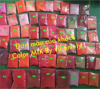 Màu đỏ rượu làm son HandMade