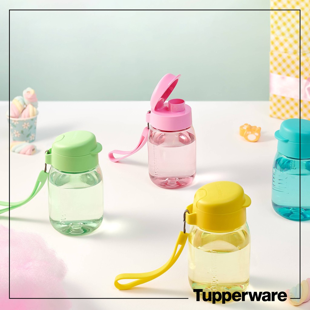 [HOT] Bình nước Tupperware ❤️ Freeship ❤️ Mini Lohas 350ml chịu nhiệt tốt, màu xinh xắn