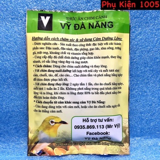 Cám chim Khuyên VỸ ĐÀ NẴNG (dưỡng lông)