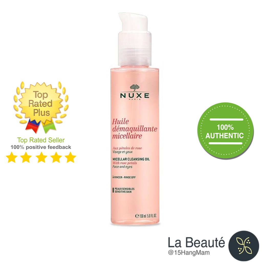 Dầu Tẩy Trang 150ml - Nuxe Huile Démaquillante Micellaire Cleansing Oil