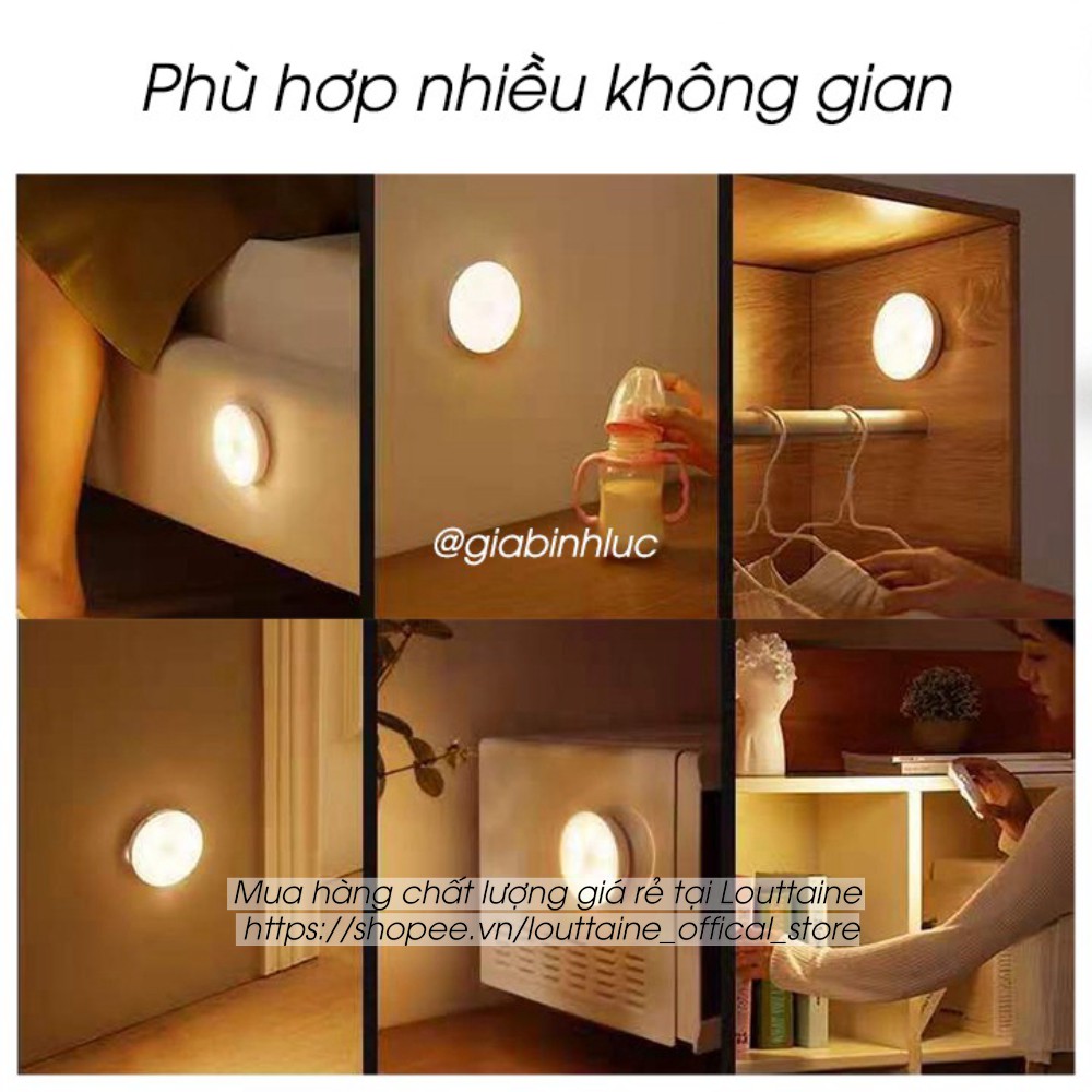 Đèn ngủ cảm ứng chuyển động sạc pin tích điện dán tường nam châm tiện lợi,đèn led cảm ứng chuyển động thông minh cao cấp | BigBuy360 - bigbuy360.vn