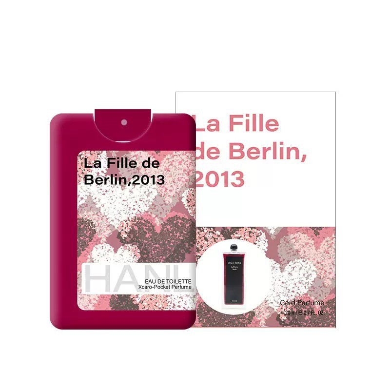 HANLU – Nước hoa hoa bỏ túi Card Perfume mini 20ml Mon Paris Black Opium Mountain water Woman | BigBuy360 - bigbuy360.vn