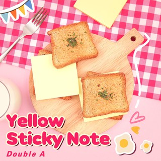Giấy Note Double A [Sticky Note] Màu Vàng