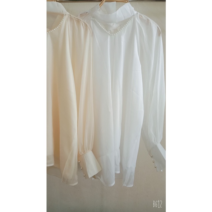 áo babydoll tay bồng tiểu thư dấu quần kaca