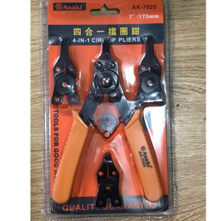 Kìm mở phe 4 trong 1 asaki 7020