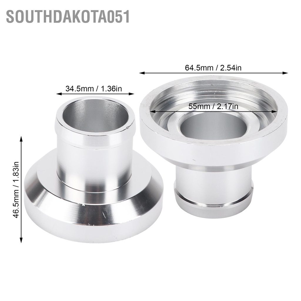 Southdakota051 Turbo Blow Off Van Bộ điều hợp mặt bích Thay thế bằng nhôm cho HKS SQV SSQV 1 2 3 4 BOV