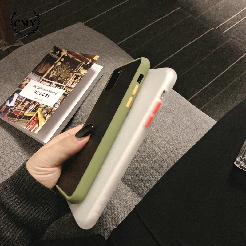 Ốp lưng TPU silicon mặt nhám dành cho iPhone 11/11Pro/11ProMax X XR XS XS MAX 6 7 8 Plus SE | BigBuy360 - bigbuy360.vn