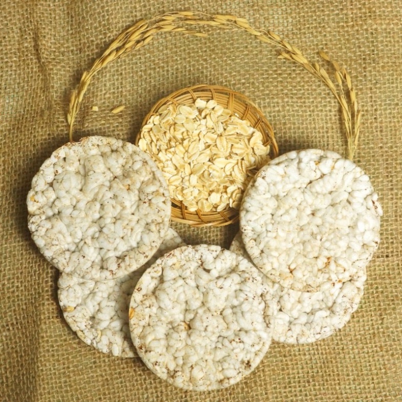 BÁNH GẠO LỨT NGŨ CỐC NGUYÊN HẠT ĂN KIÊNG HEALTHY HABITS 60g/ HỖ TRỢ SIẾT CƠ, EAT CLEAN, GIẢM CÂN