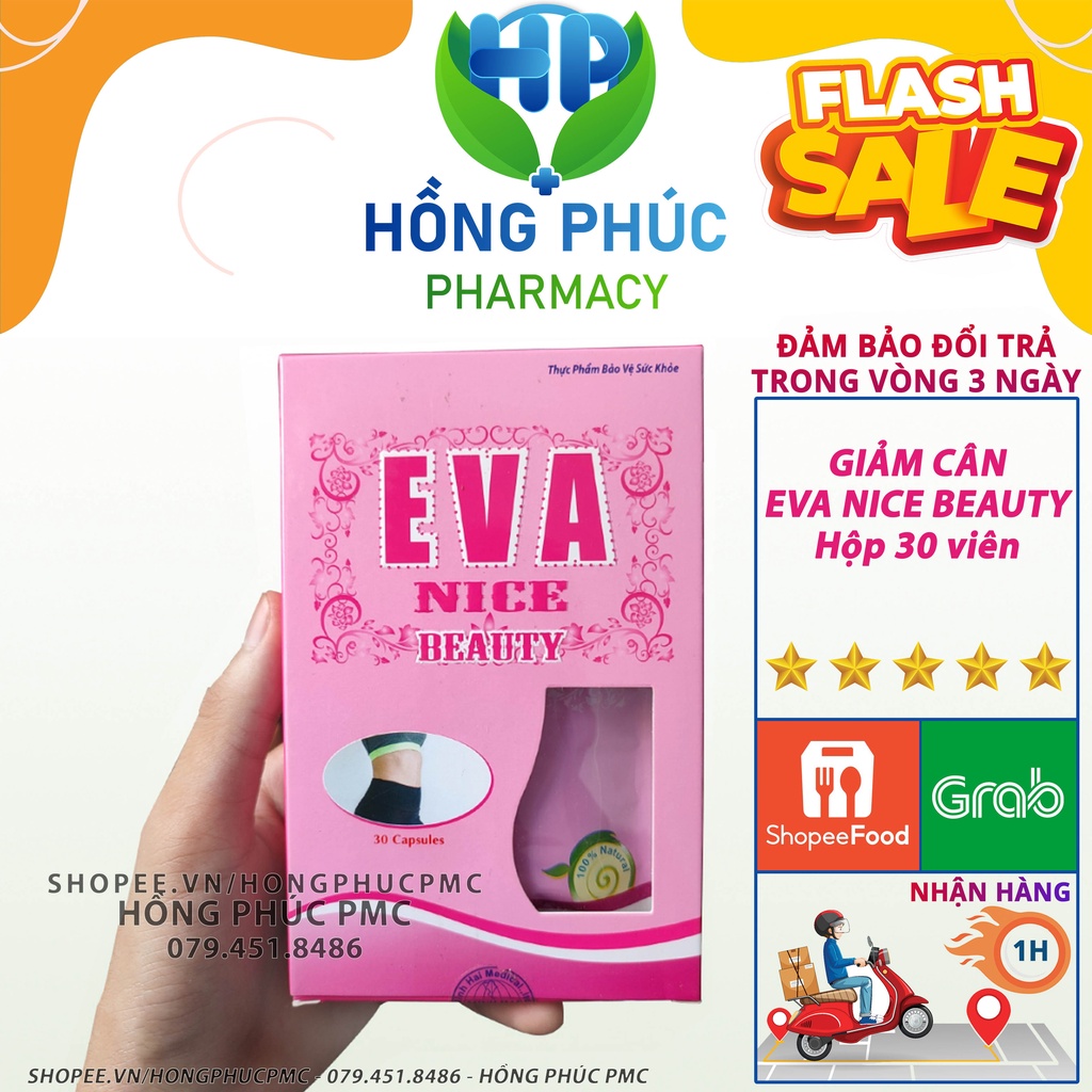 Viên uống giảm cân Evanice hỗ trợ giảm mỡ đùi mỡ bụng nhanh cấp tốc an toàn cơ địa khó giảm